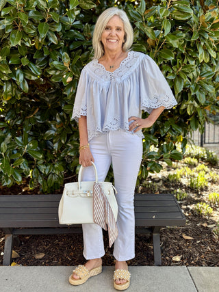 Dear John Lania Blouse - Skyway