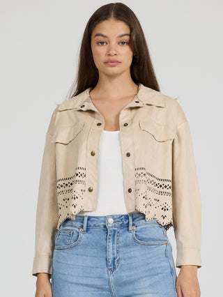 Dear John Retta Jacket - Bone