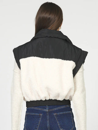Dear John Rosalia Vest - Black/Cream