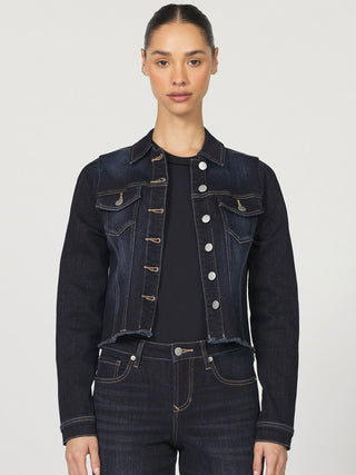 Dear John Roselyn Denim Jacket - Daring Indigo