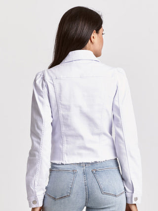 Dear John Roselyn Denim Jacket - White