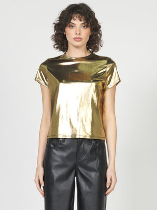 Dear John Unity Top - Gold Metallic