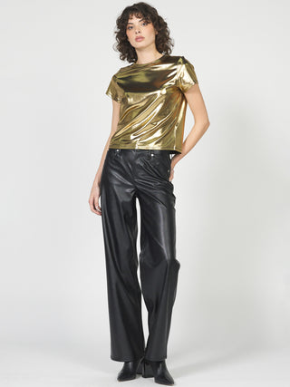 Dear John Unity Top - Gold Metallic