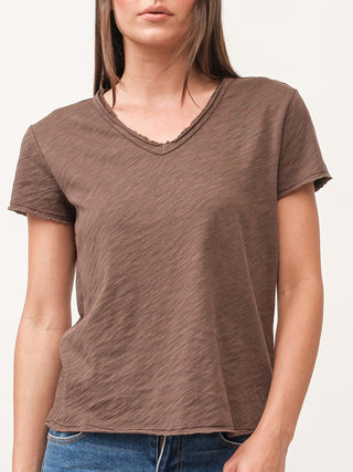 Dear John Vanya Slub Tee - Dark Olive