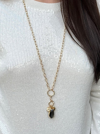 Delma Black Diamond Necklace