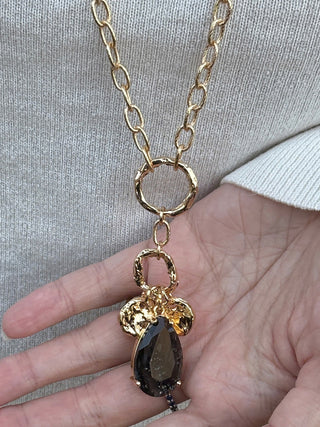 Delma Black Diamond Necklace