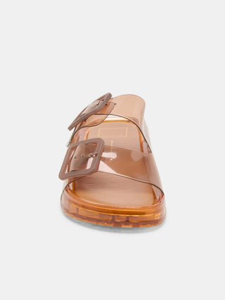 Dolce Vita Julio Vinyl Sandals - Whiskey