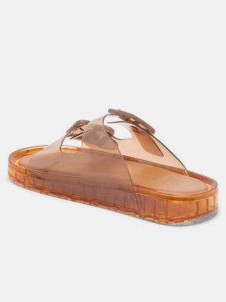 Dolce Vita Julio Vinyl Sandals - Whiskey