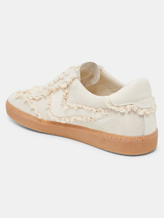 Dolce Vita Notice Lace Ivory Suede - Cream