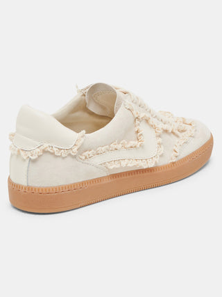 Dolce Vita Notice Lace Ivory Suede - Cream