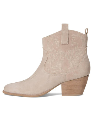 Dolce Vita Shania Bootie - Taupe Suede