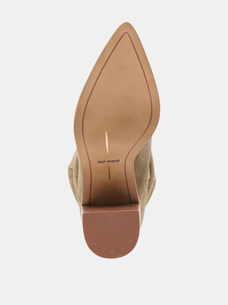 Dolce Vita Talina Slouch Boot - Olive Suede