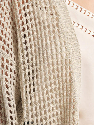 Molly Bracken Driftwood Cardigan - Silver