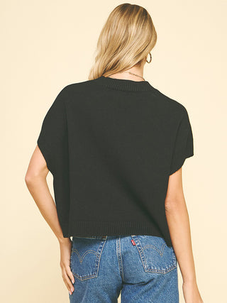 Easy Edge Sweater - Black