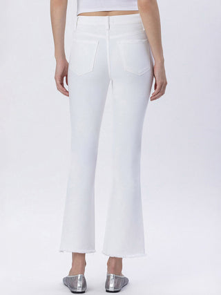 Flying Monkey Crop Flare - Optic White