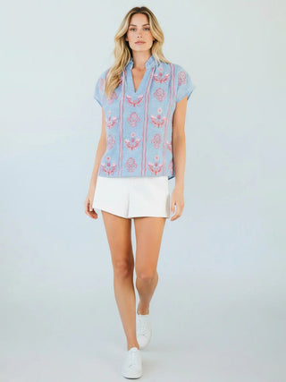 Forget-Me-Not Garden Top