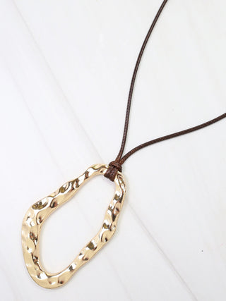 Frankfort Corded Necklace - Gold