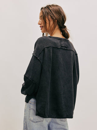 Free People Eclipse Tee - Black