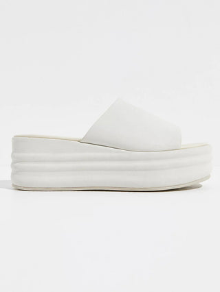 Free People Harbor Flatform Sandal - Vanilla
