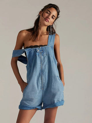 Free People Jude Shortall - Light Indigo