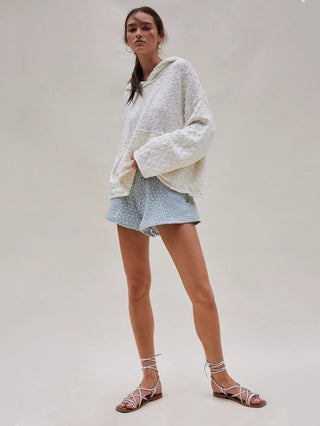 Free People Lake Side Hoodie - Marshmallow