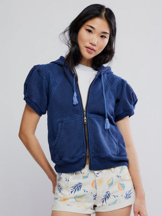 Free People Summer Sweatshirt - Night Shadow