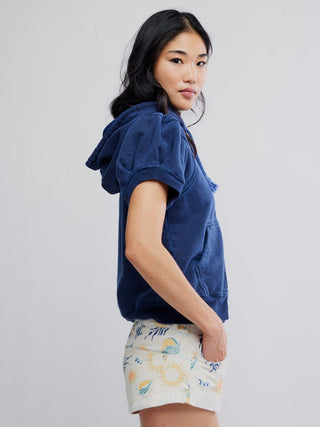 Free People Summer Sweatshirt - Night Shadow