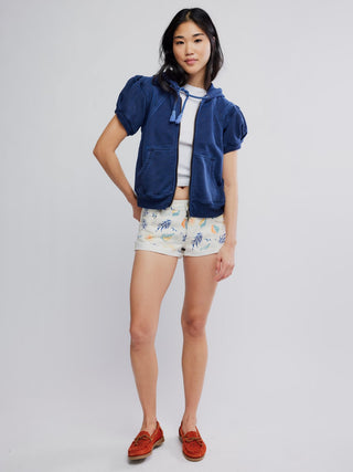 Free People Summer Sweatshirt - Night Shadow