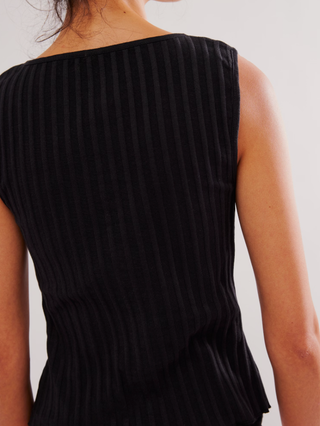 Free People Tilly Vest - Black