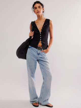 Free People Tilly Vest - Black