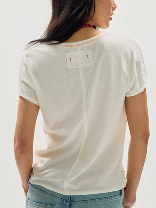 Free People We The Free Nova Graphic Tee - Cherry