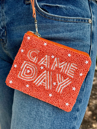 Game Day Star Wristlet - Orange