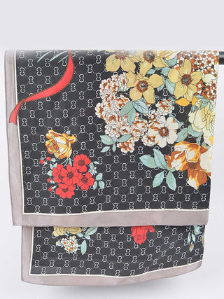 Garden Party Bandana Scarf - Black