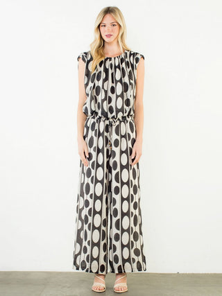 Studio Edit Dot Top - Black/White