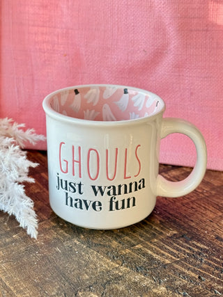 Ghouls Just Wanna Have Fun Mug - White