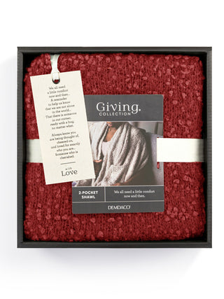 Giving Shawl - Red