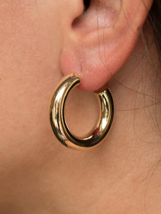wear these gold statement hoop earrings to holiday parties and new years eve great as stocking stuffers and holiday gifts