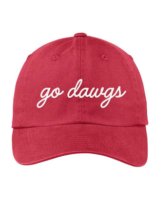 Go Dawgs Baseball Cap - Red