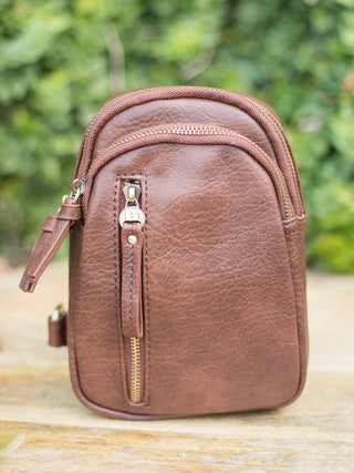 Go To Sling Bag - Mocha Brown