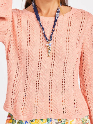 Good Vibrations Sweater - Apricot