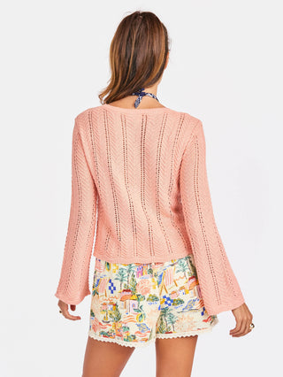 Good Vibrations Sweater - Apricot