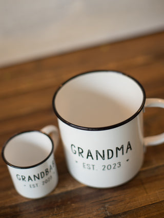 Grandma Enamel Mug Set