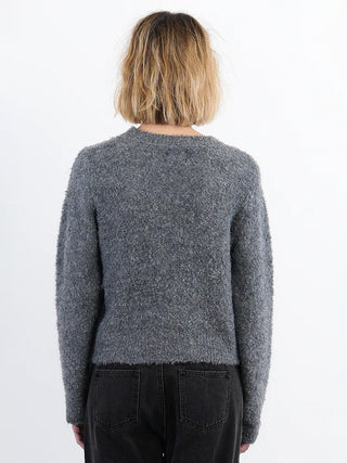 Molly Bracken Heart Sweater - Ash Dark Grey