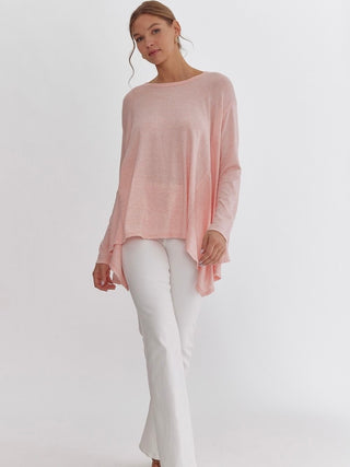 Here and Now Heathered Top