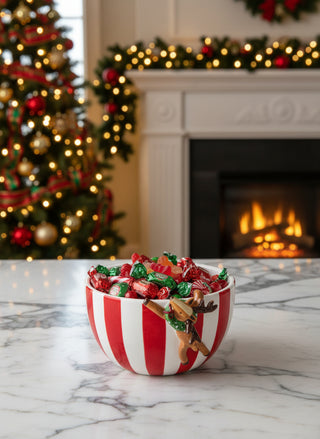 Holiday Candy Hanging Tidbit Bowl
