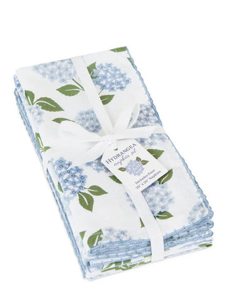 Hydrangea Bloom Napkin Set of 4