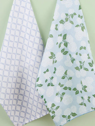 Hydrangea Garden Dishtowel Set