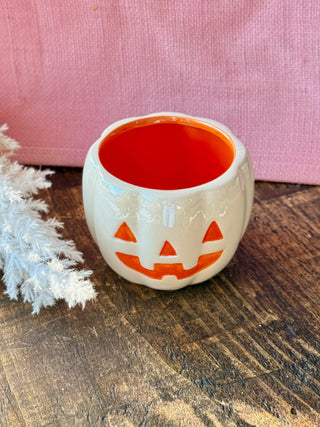 Iridescent Nesting Pumpkin Ramekin