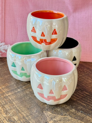Iridescent Nesting Pumpkin Ramekin