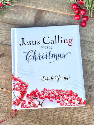 the jesus calling for christmas holiday gift book